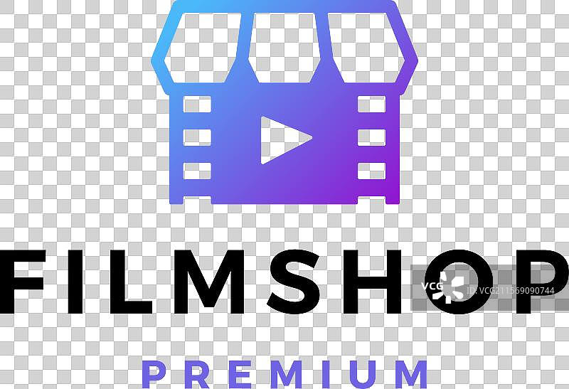 电影商店标志图标图片素材