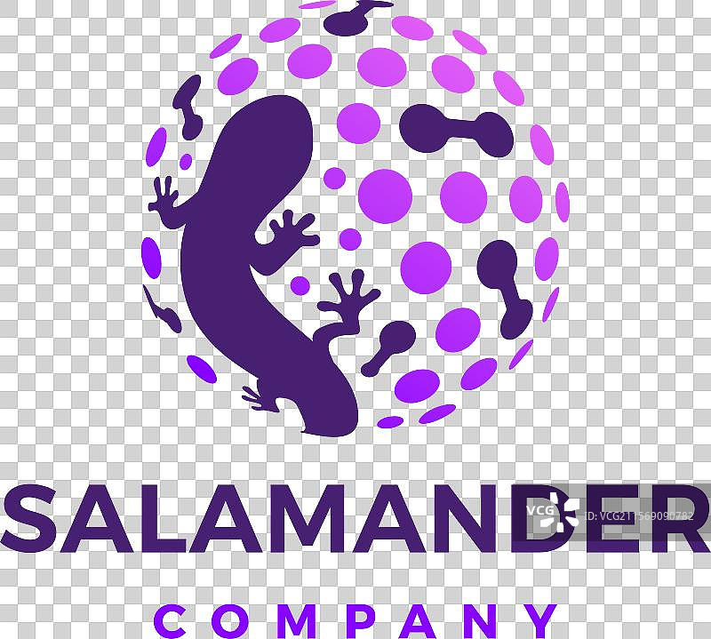 蝾螈球技术全球标志图标图片素材