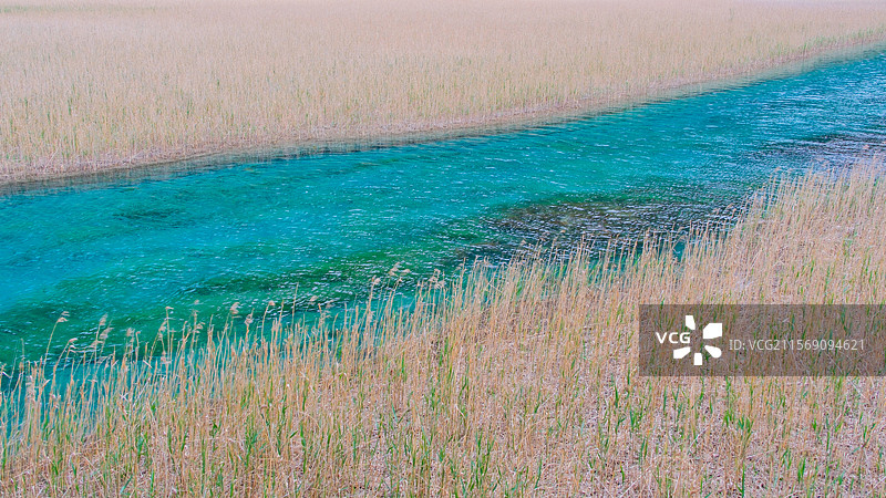 四川夏日九寨沟图片素材