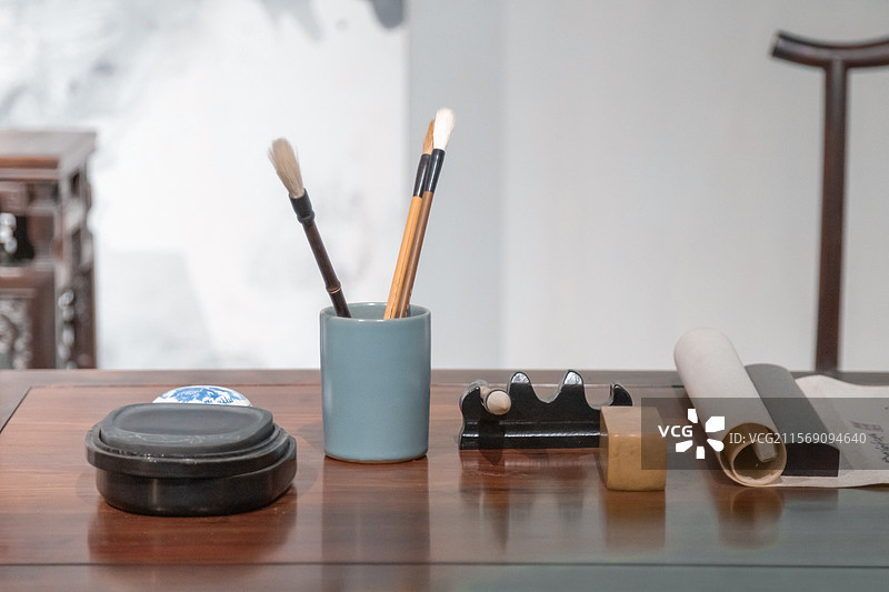 文房四宝 笔墨纸砚图片素材