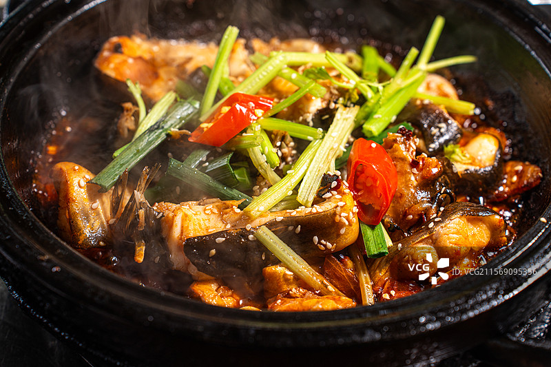 石锅鱼图片素材