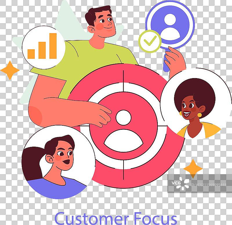 品牌真实性扁平化图片素材