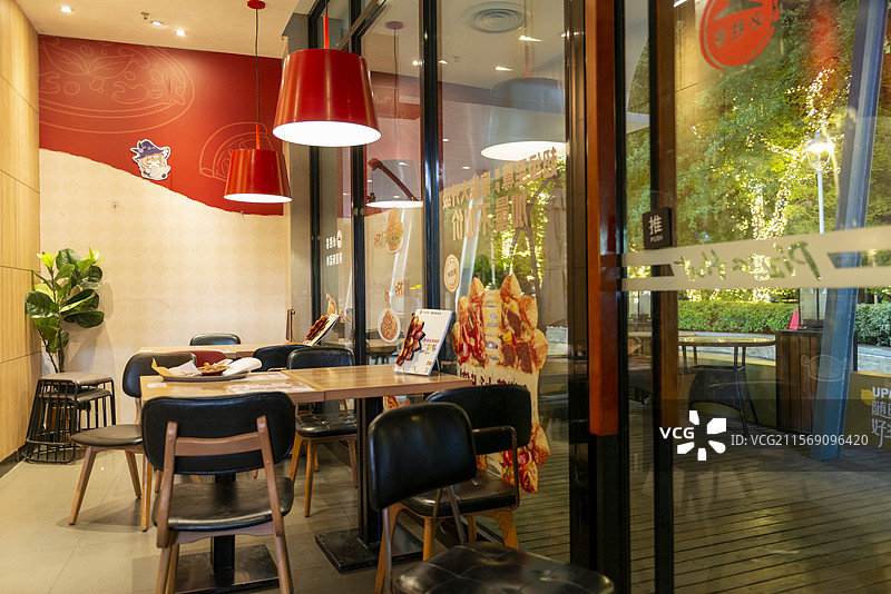 酒店餐厅内部环境空间图片素材