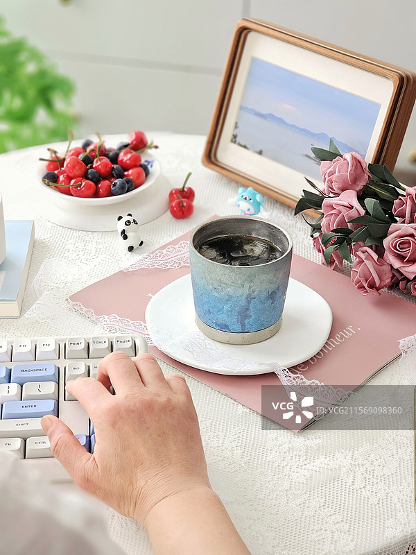 下午茶 咖啡杯图片素材