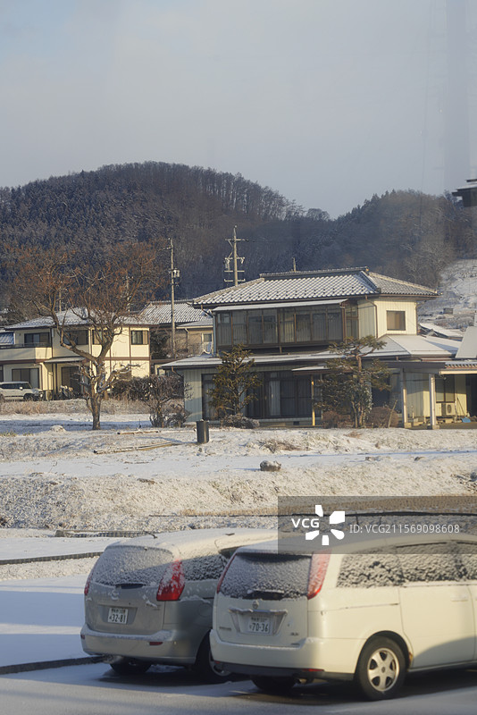 雪国风光图片素材