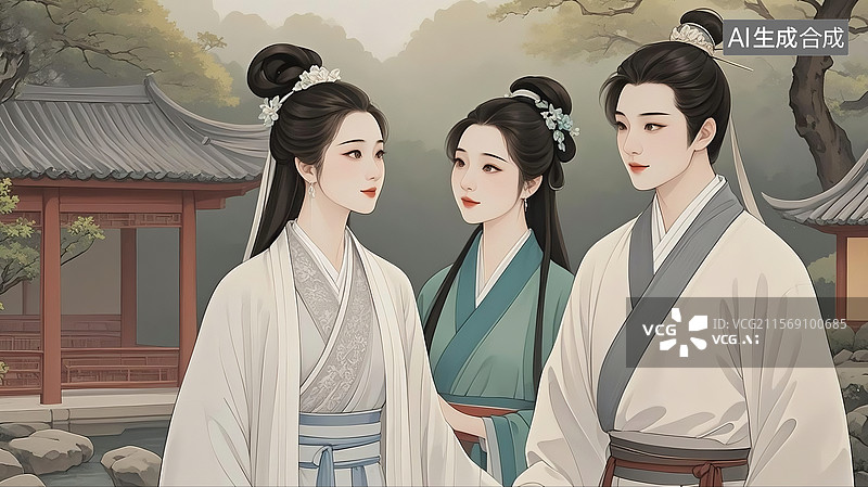 【AI数字艺术】白蛇传说图片素材