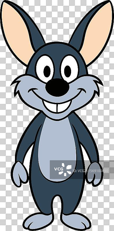 比尔比鼠微笑图标图片素材