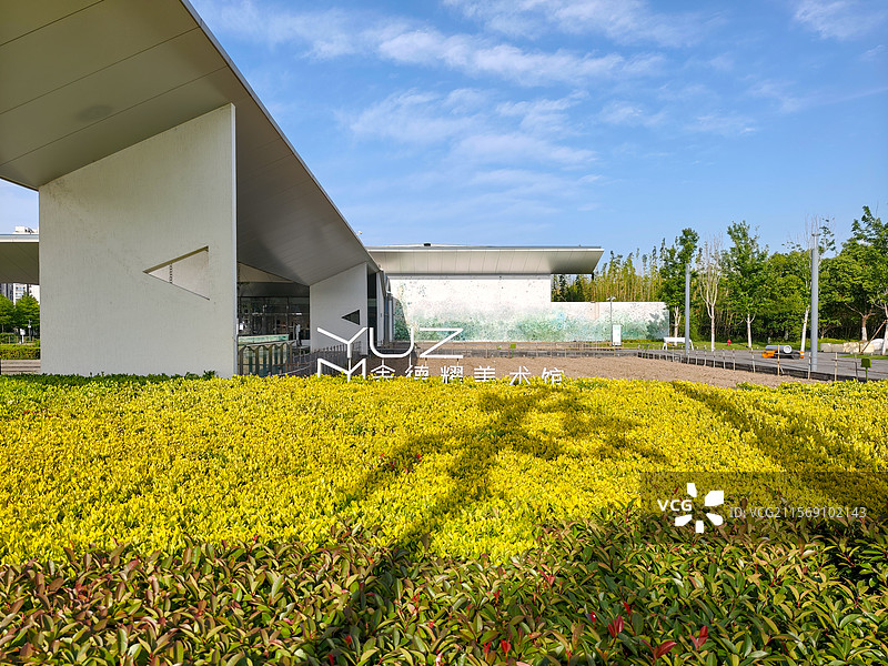 上海青浦蟠龙天地古镇余德耀美术馆图片素材