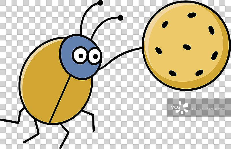 饼干甲虫图标图片素材