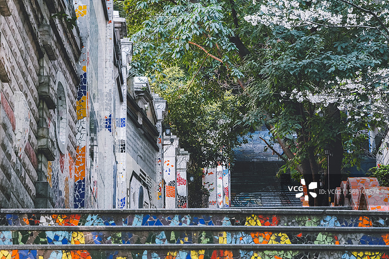 重庆山城步道图片素材