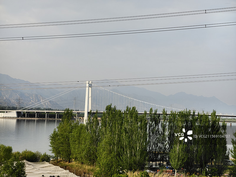 张家口怀来县 官厅水库 官厅湖国家湿地公园图片素材