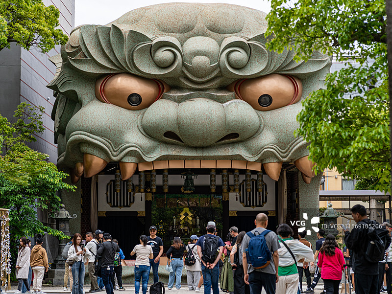 大阪难波八坂神社图片素材
