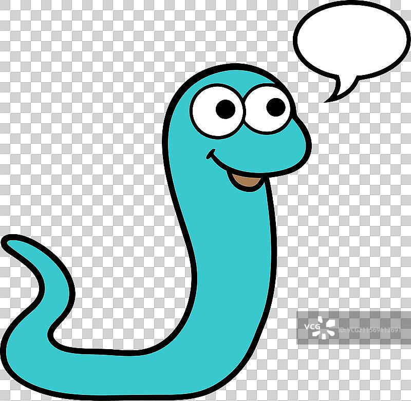 盲蛇说话图标图片素材