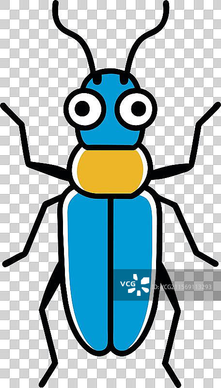 水泡甲虫学习图标图片素材