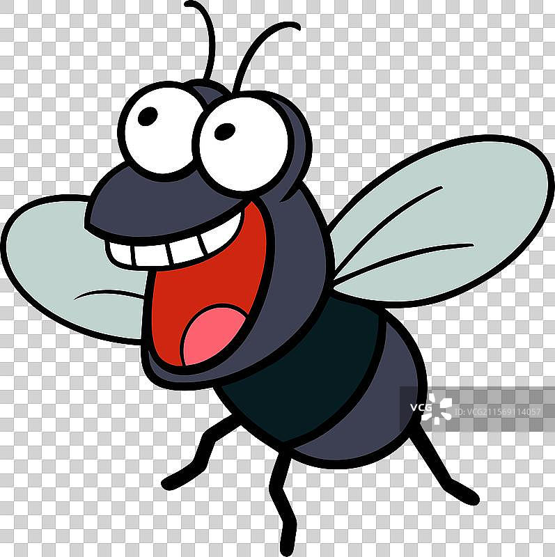 吹蝇笑脸图标图片素材