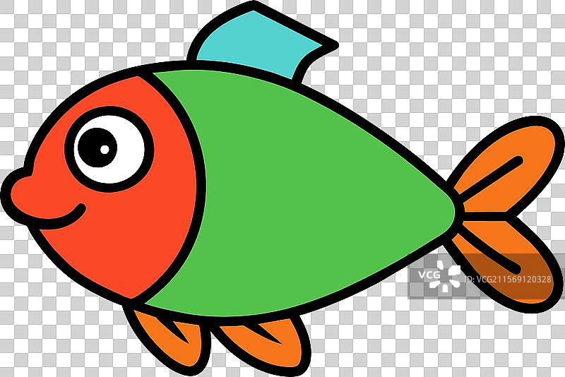 巴卡乔岩鱼学习图标图片素材