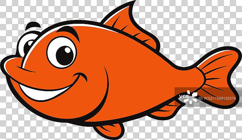 巴卡乔岩鱼微笑图标图片素材