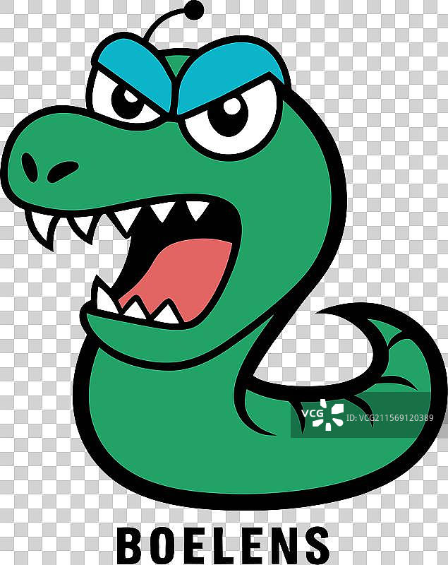 博伦斯蟒蛇愤怒图标图片素材