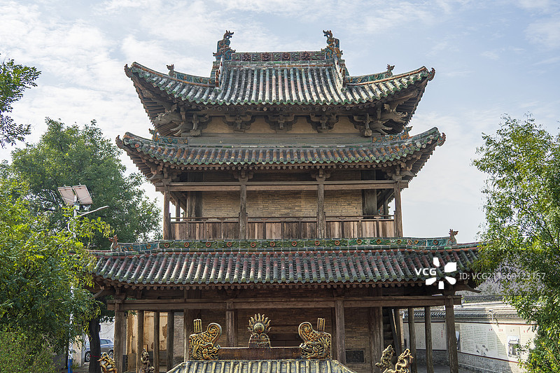 山西河津玄帝庙-香亭图片素材