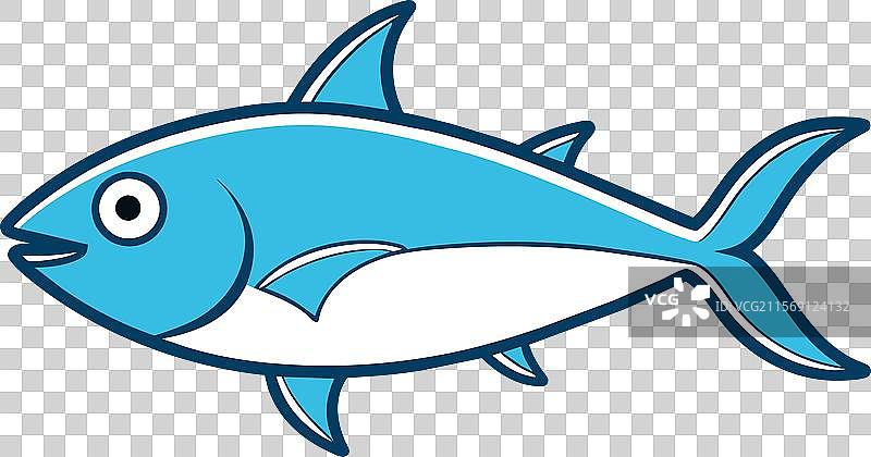 鲣鱼图标图片素材