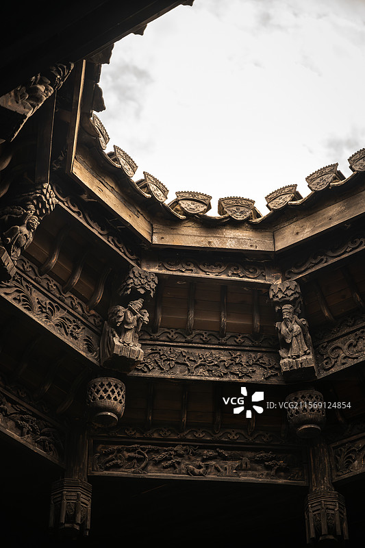 徽派古建图片素材