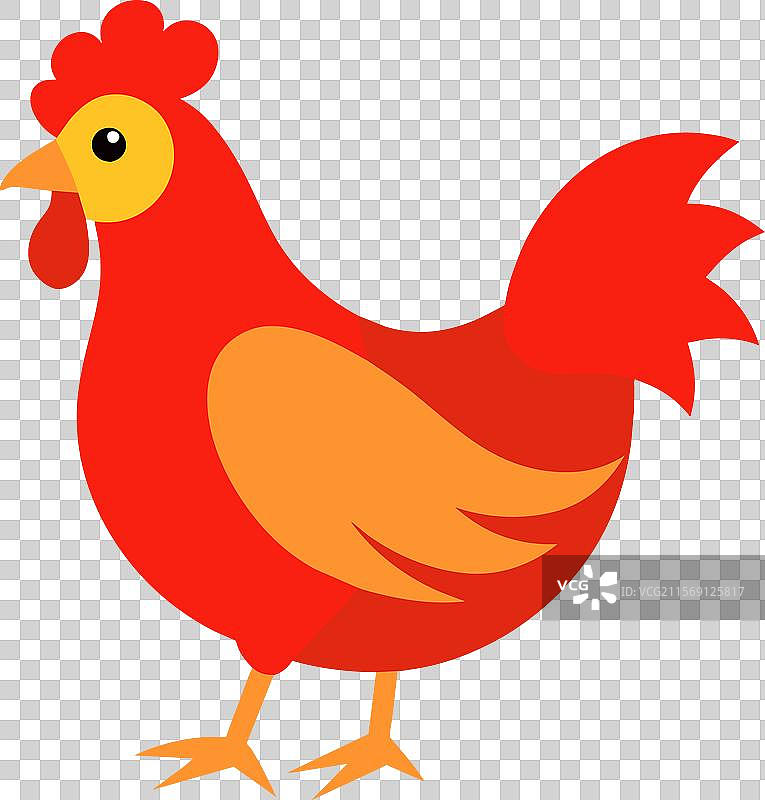 靴子矮脚鸡变成图标图片素材