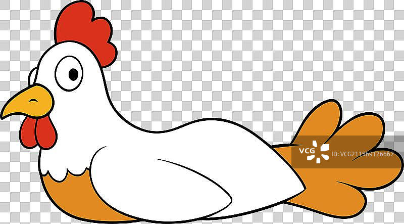 靴子矮脚鸡躺着的图标图片素材