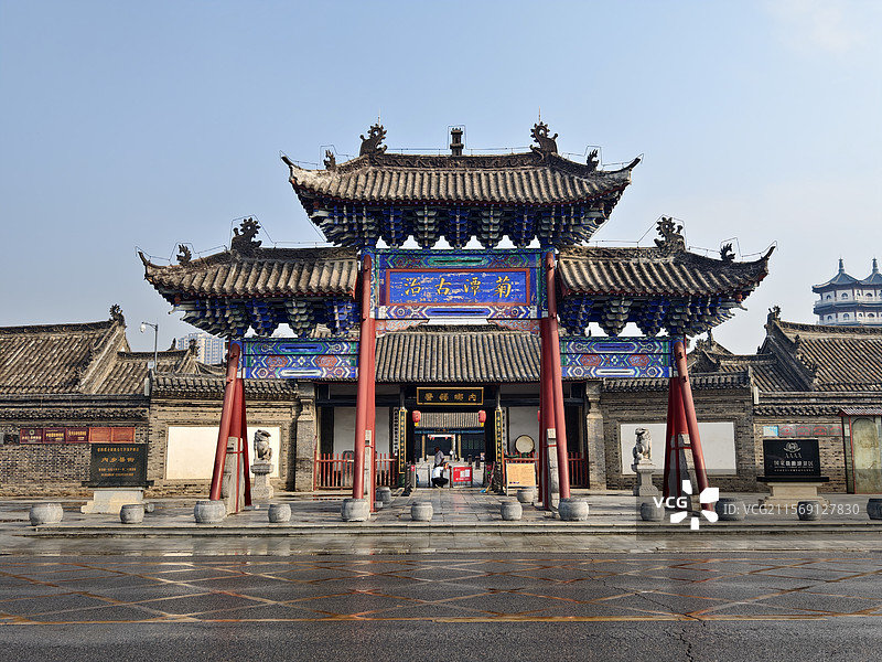 河南南阳市内乡县衙正门图片素材
