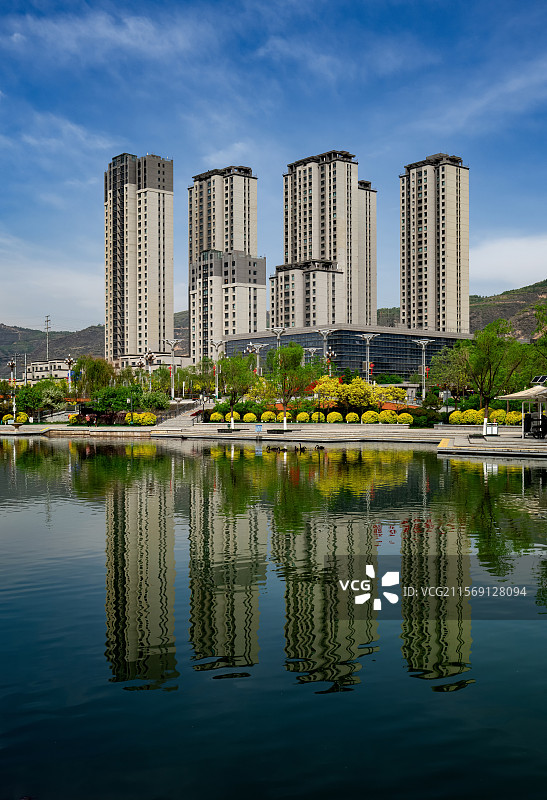 西宁经济开发区公园图片素材