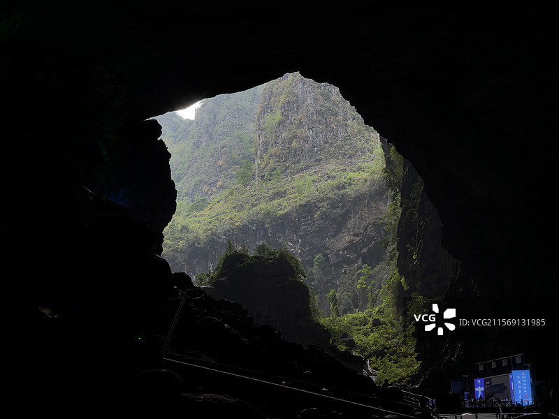 河池巴马百魔洞图片素材