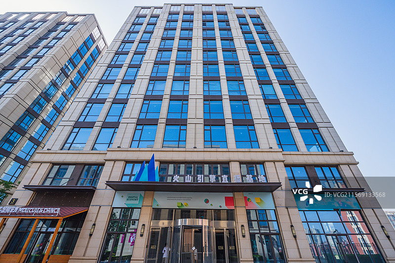 青岛西海岸开投·数字产业园  火山引擎直播基地图片素材