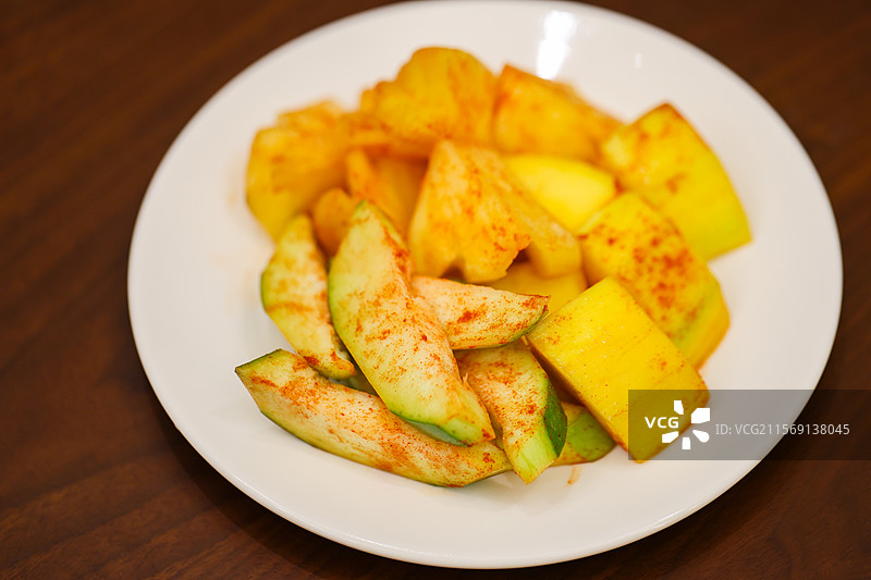 广西腌制新鲜水果酸嘢图片素材