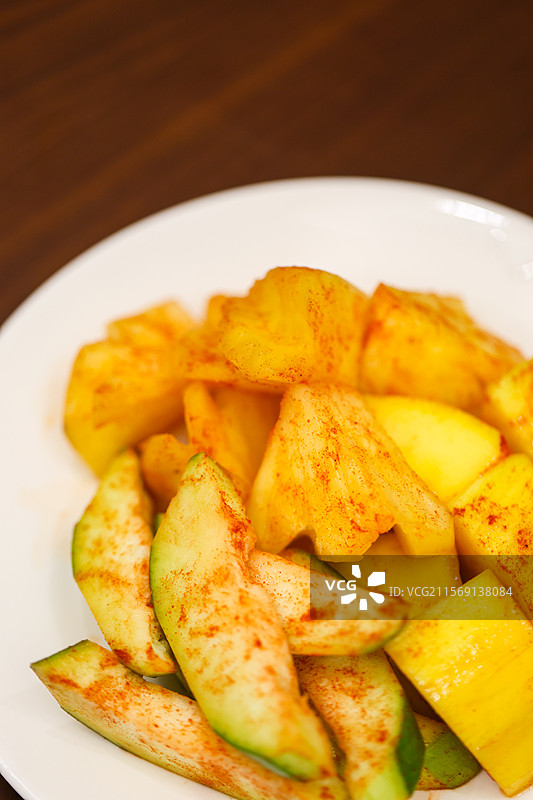 广西腌制新鲜水果酸嘢图片素材