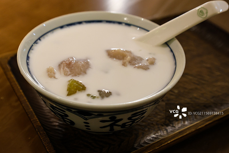 广西甜品荔浦香芋芋圆西米露糖水图片素材