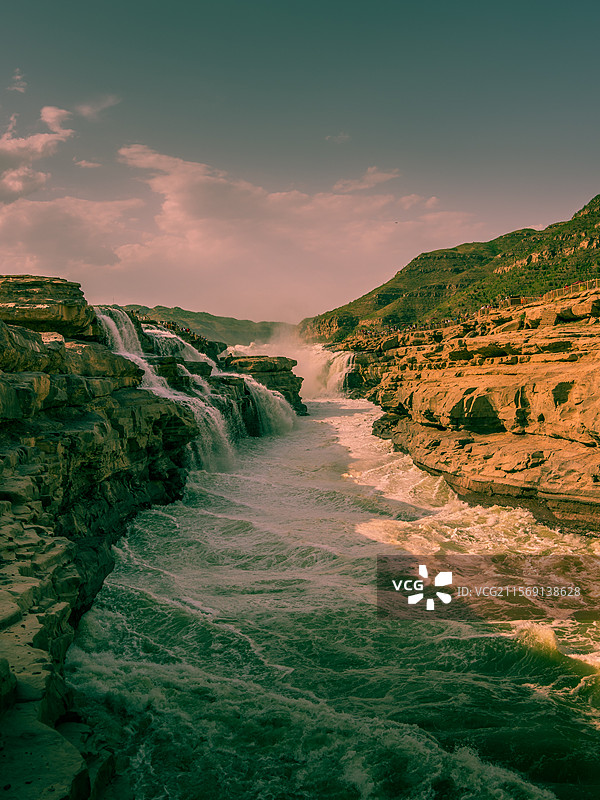 黄河壶口瀑布图片素材