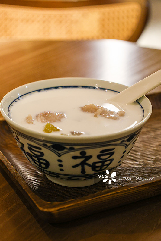 广西甜品荔浦香芋芋圆西米露糖水图片素材