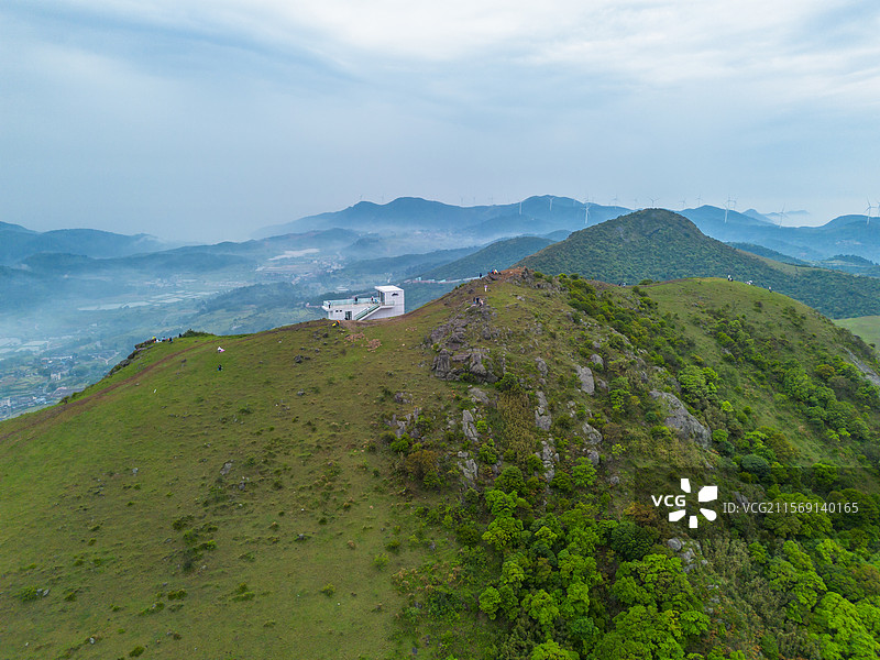 福州大姆山草场自然风光图片素材