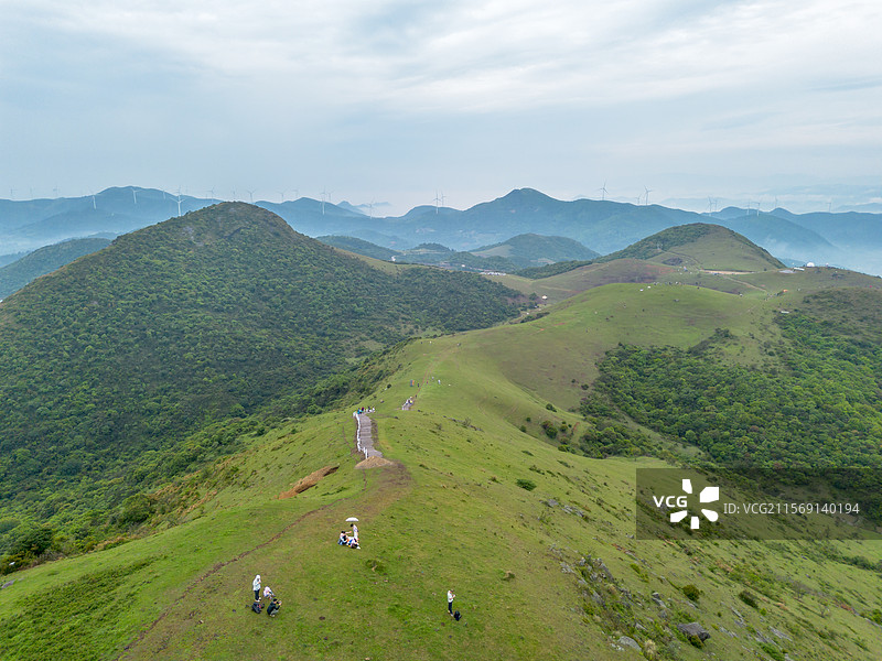 福州大姆山草场自然风光图片素材