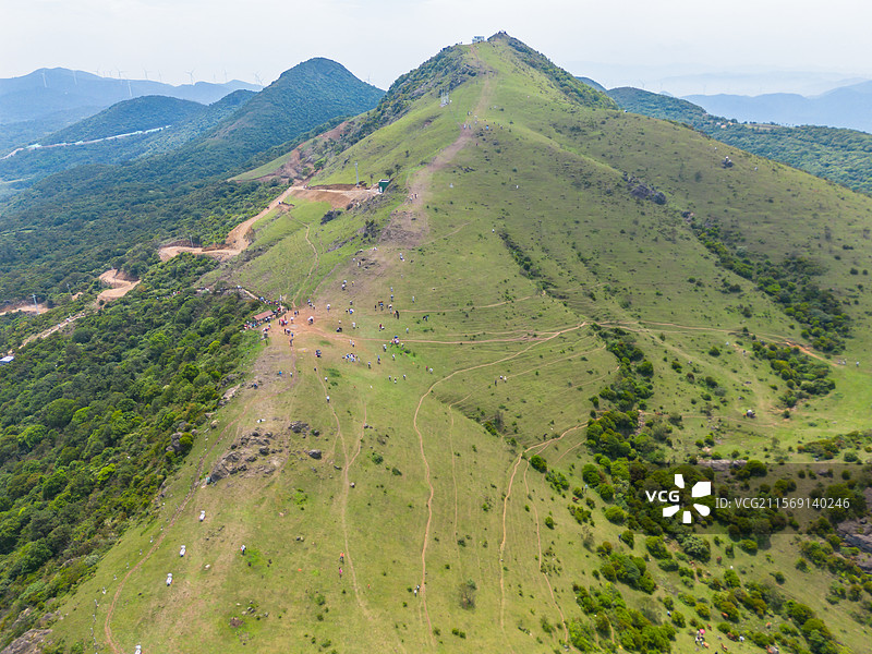 福州大姆山草场自然风光图片素材