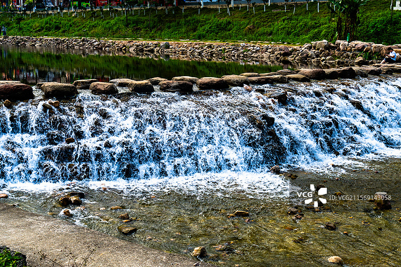 国家森林公园的溪流图片素材