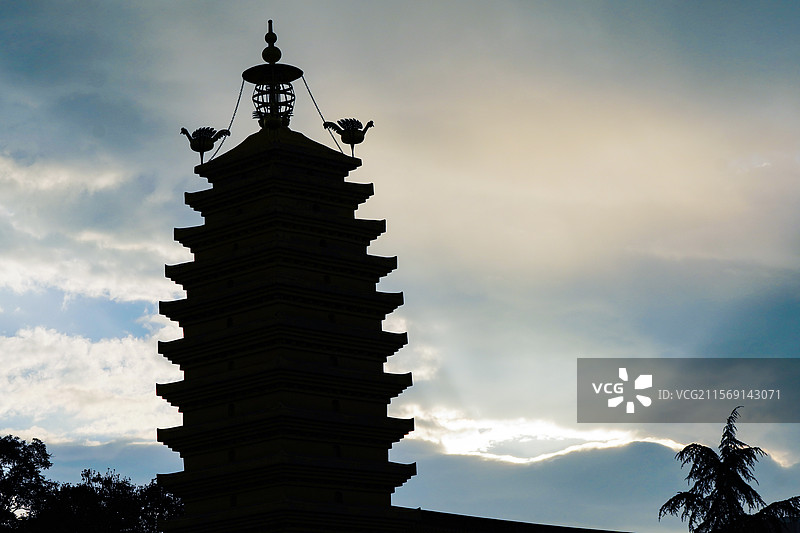 云南4a级景区-官渡古镇图片素材