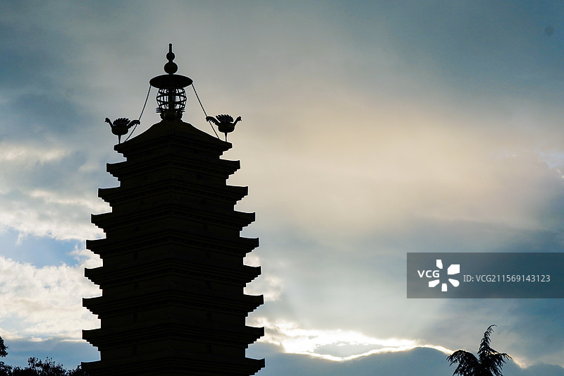 云南4a级景区-官渡古镇图片素材