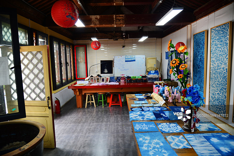 蜡染工艺图片素材