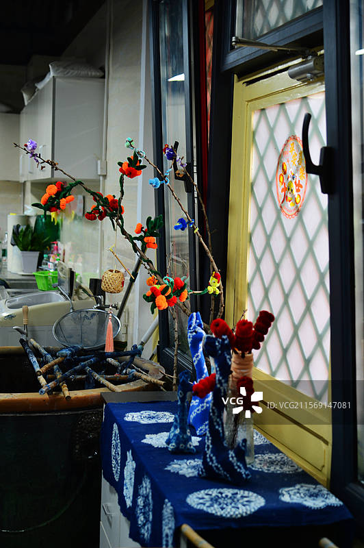 蜡染工艺图片素材