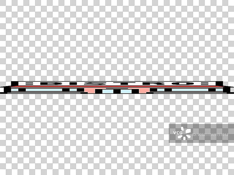 小餐馆街头食品咖啡馆彩色图标图片素材