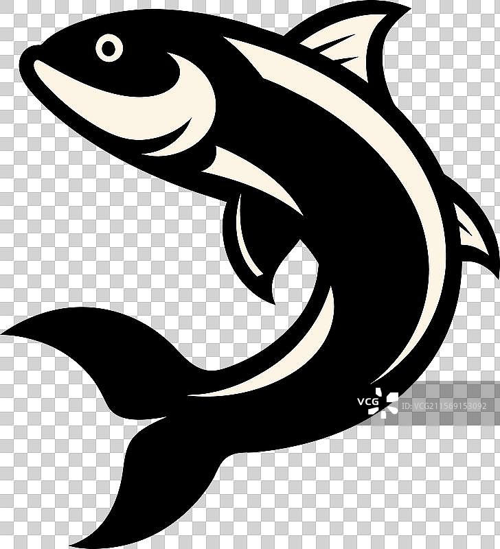 跳舞的鲶鱼图标图片素材