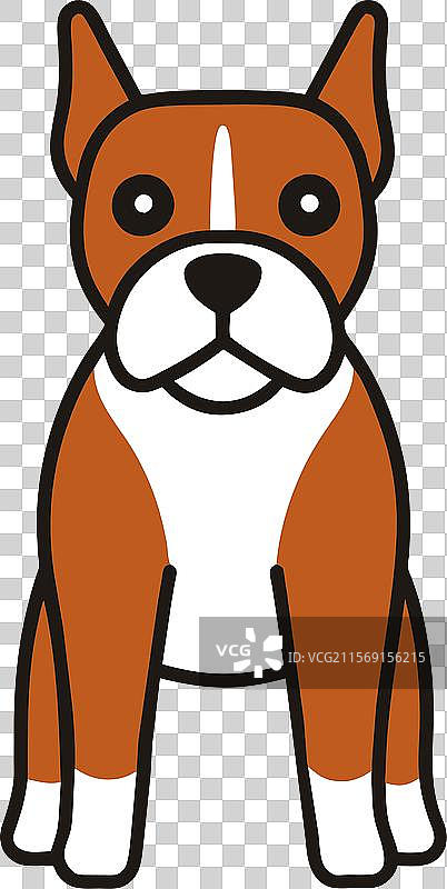 拳师犬变成图标图片素材