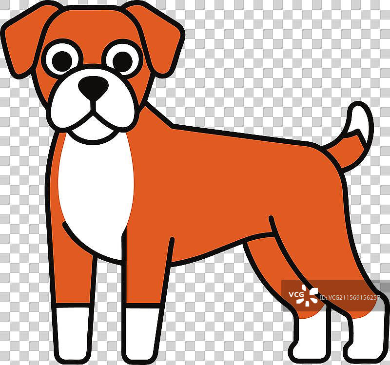 拳师犬图标图片素材