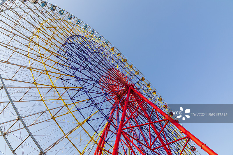 郑州市海昌海洋公园，郑州之眼，摩天轮，国家AAAA级旅游景区图片素材