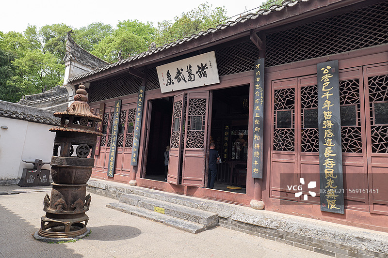 湖北襄阳古隆中武侯祠图片素材